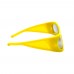 Óculos para sistema 3D Passivo Polarizado - Big Yellow